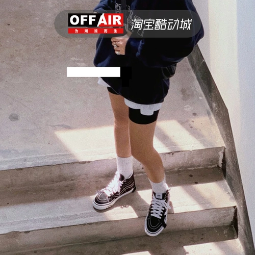 Vans van van sk8-hi cap Черно-белая деконструкция молнии мужская и женская обувь на высокой вершине.
