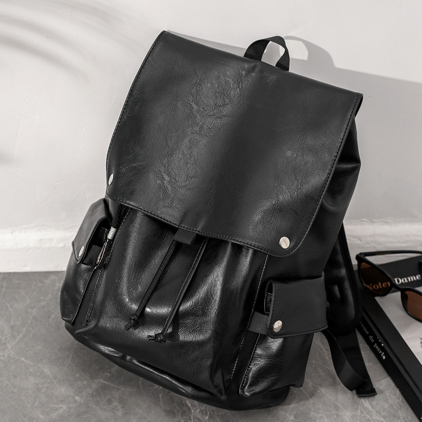 潮流双肩包男士背包防水旅行包电脑包高中初中大学生书包复古男包,淘宝优惠券,粉丝福利购,淘宝优惠卷