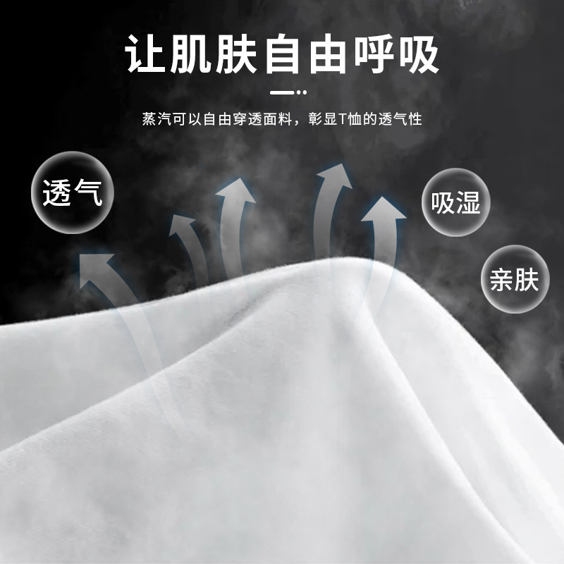 李宁短袖男夏季新款纯棉白色运动T恤女跑步健身宽松情侣半袖体恤,淘宝优惠券,粉丝福利购,淘宝优惠卷