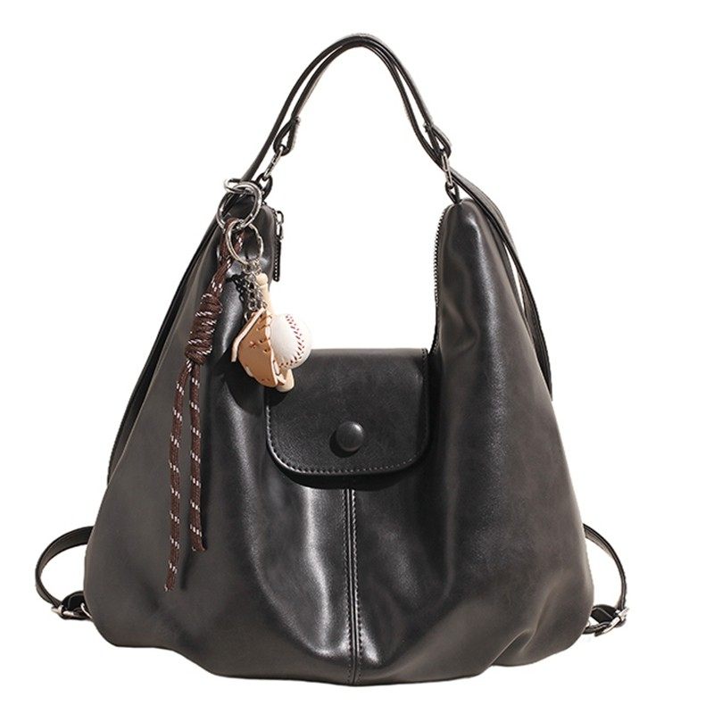 复古大容量包包女式2025新款秋冬通勤双肩后背包多功能单肩托特包,淘宝优惠券,粉丝福利购,淘宝优惠卷