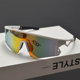 Anti-UV Toad Mirrors Retro Colorful Sunglasses for Men and Women
