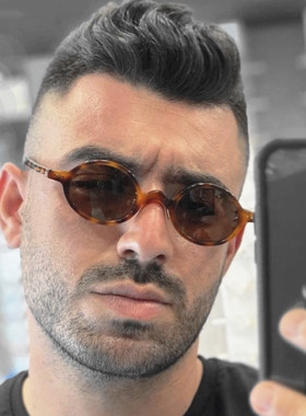 防紫外线椭圆形复古男女潮流