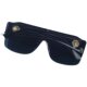 European and American celebrities super popular square large frame punk sunglasses trendy men retro hip-hop sunglasses women internet celebrity glasses