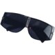 Hua Chenyu's same style oversized frame sunglasses for trendy men riding windproof and sandproof glasses for female Internet celebrities and hot girls street shooting cool sunglasses