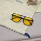 Anti-UV square retro men and women driving trendy cars