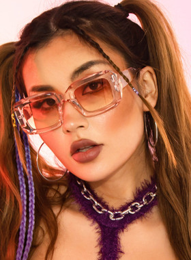 防紫外线方形复古男女潮出游