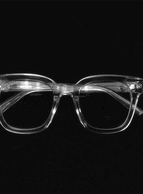 ins雪梨同款平光镜女韩版潮大粗