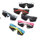 UV proof square retro colorful sunglasses for men and women