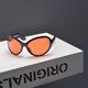 Advance Peak Anti-UV Oval Retro Men's and Women's Extra Large