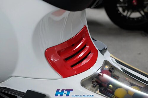 比亚乔Vespa150春天 冲刺原厂色缸头盖散热盖 - 图1