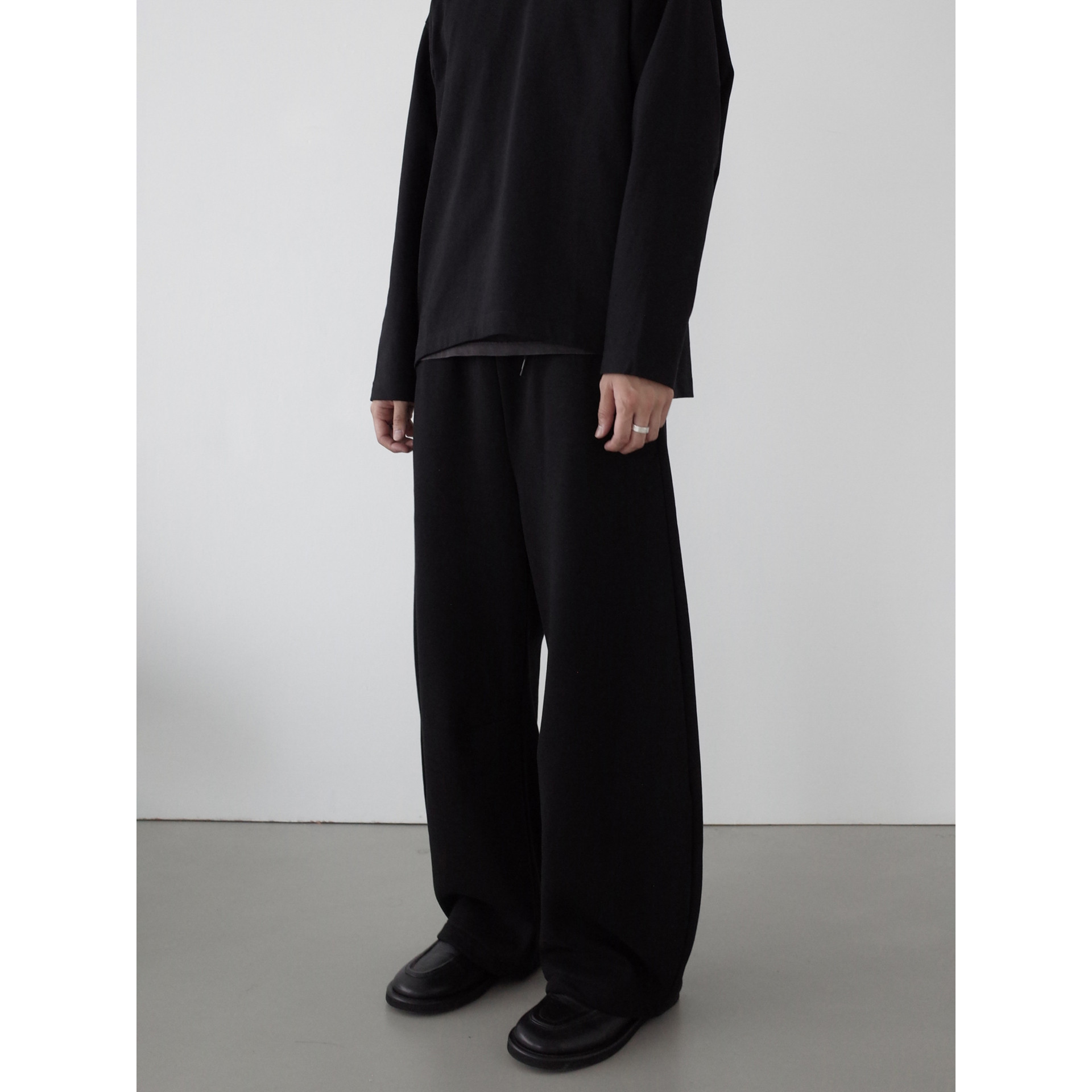 INKNOTS美式复古解构垂感加绒弯刀休闲卫裤男女宽松阔腿直筒裤潮,淘宝优惠券,粉丝福利购,淘宝优惠卷