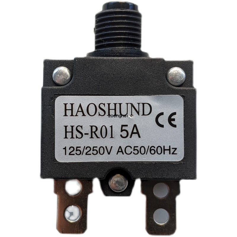 优质HS-R01 HAOSHUND电源过载保护器过流小开关5A10A15A20A25A - 图3