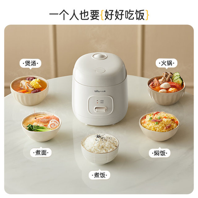 Bear mini rice cooker for 1 person