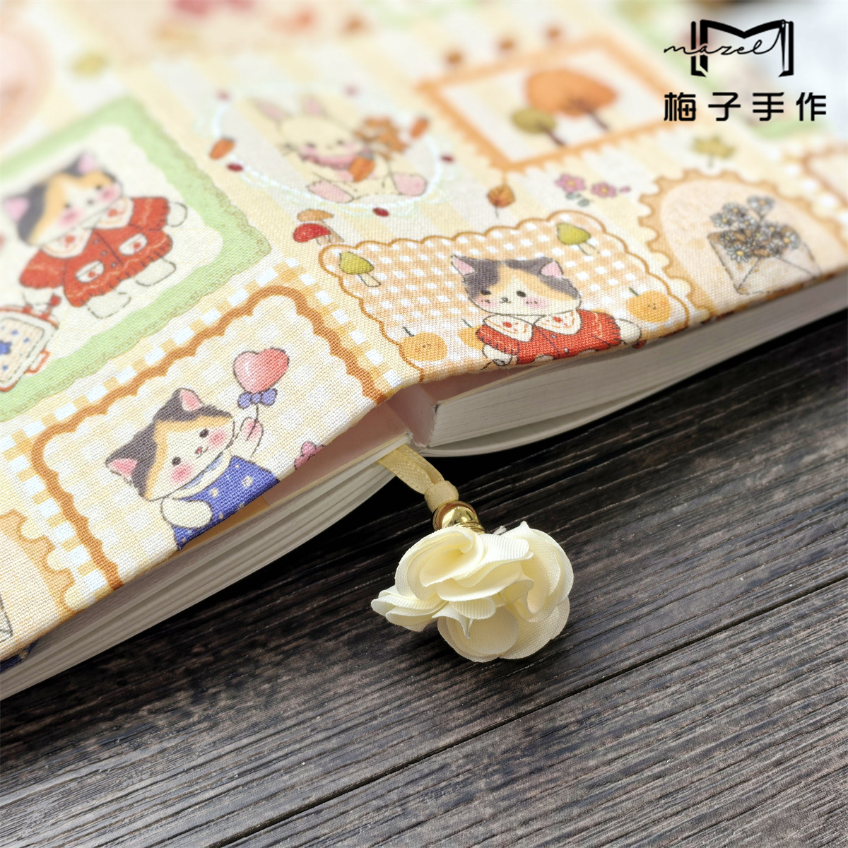 小熊饼干 定页手帐本A5A6 书衣复古加厚笔记本 手账日记本礼物,淘宝优惠券,粉丝福利购,淘宝优惠卷