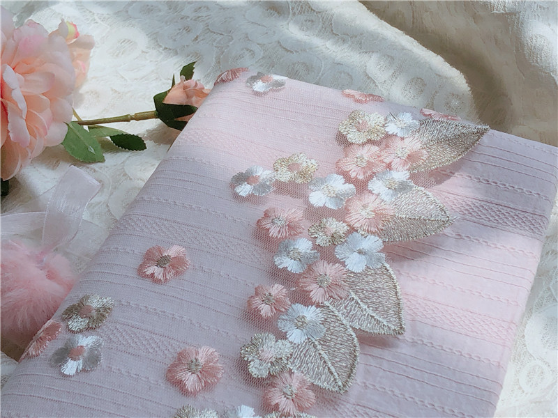 暖樱-日式棉麻刺绣蕾丝手帐本 A5A6少女心粉色hoboMD布书衣定制,淘宝优惠券,粉丝福利购,淘宝优惠卷