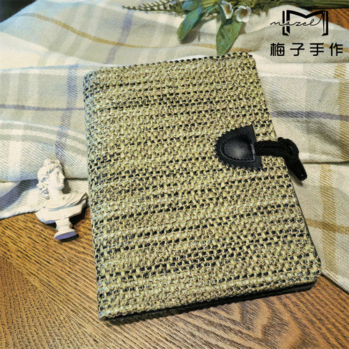 毛呢活页A5手帐合集丨文艺复古商务风 可拆卸日记笔记本卡册收纳 - 图3