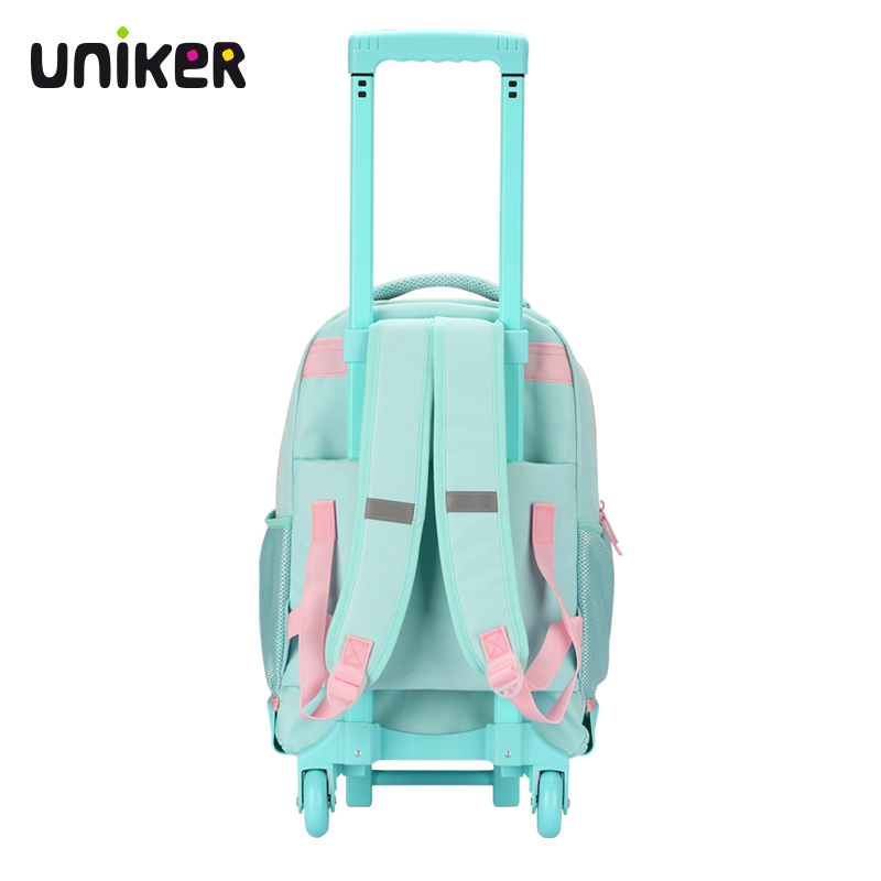 uniker拉杆书包新款男儿童小学生三到六年级女大容量可背箱包 - 图3