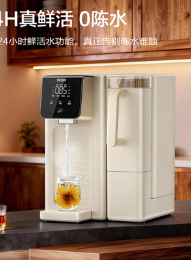 海尔双壶两用台式净饮一体直饮机