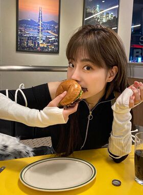 韩版设计感绑带可爱手套长款女