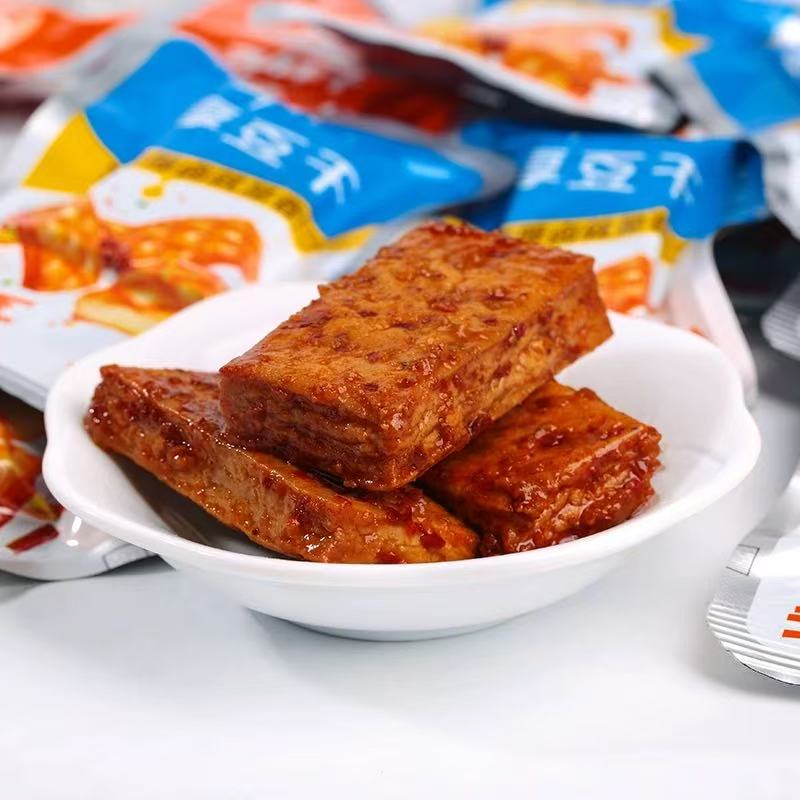 临期B09 劲仔厚豆干20g独立包装多口味即食麻辣零食小吃香辣豆腐 - 图3