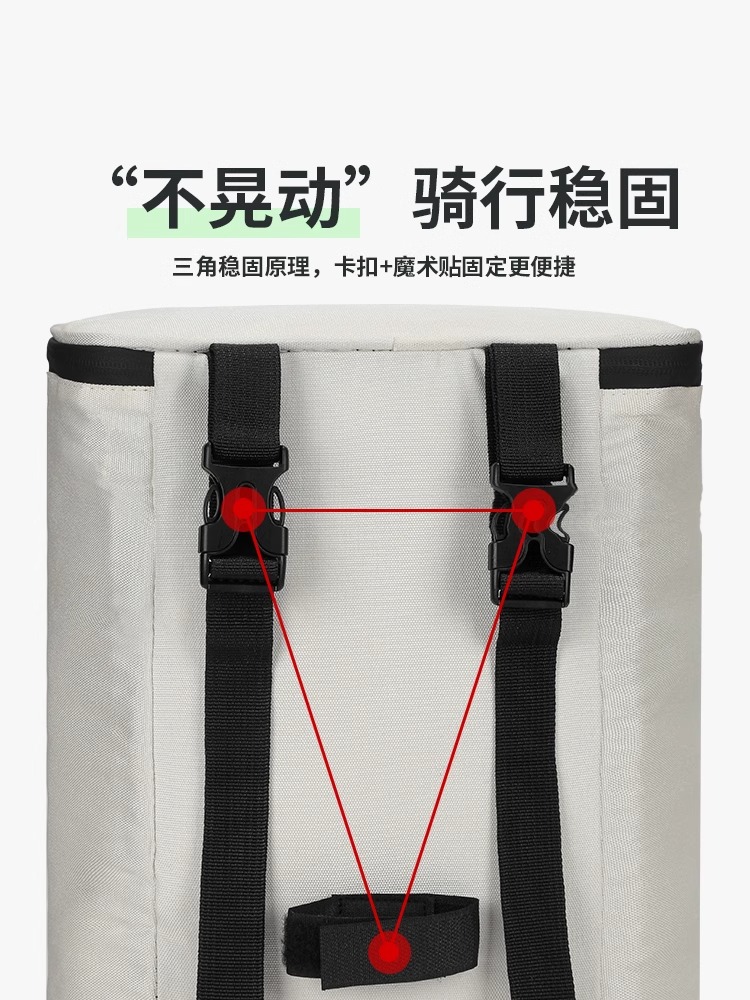 头盔雅迪电动车挂物包防水收纳神器前置大号容量雨衣储物袋置物箱 - 图3