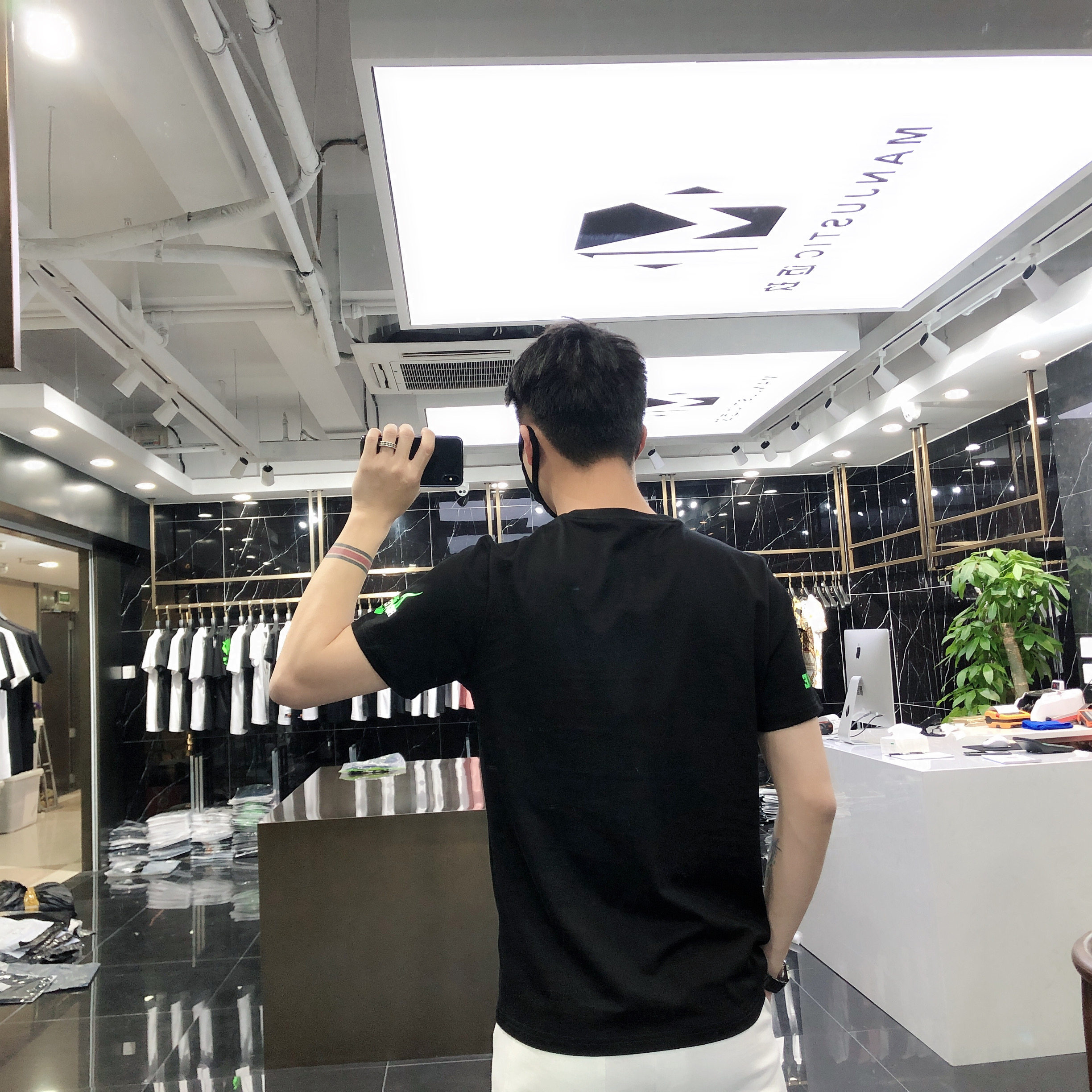 2020夏季新款欧美男士个性潮牌t恤 davidromeoT恤