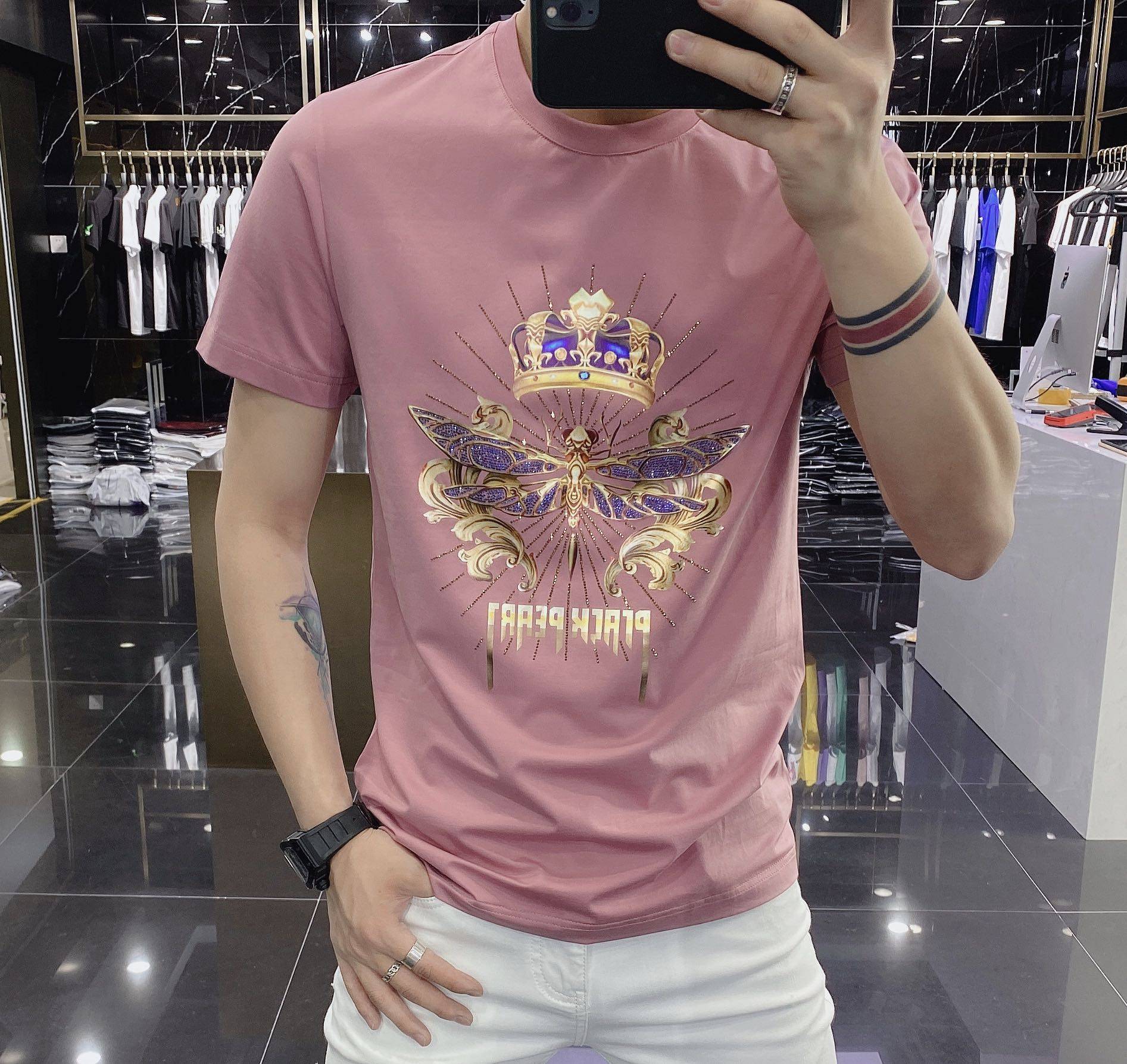 欧美潮牌男3d立体印花2020夏潮t恤 davidromeoT恤