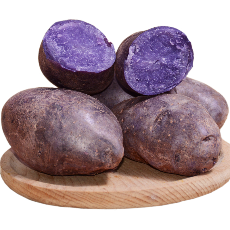 紫土豆黑土豆黑金刚新鲜紫色洋芋马铃薯黑美人迷你小土豆5斤蔬菜 - 图3