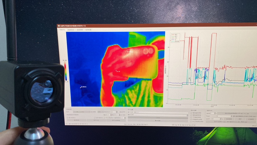 菲利尔lepton无线桌面热成像多点实时温度分析记录科研实验测温仪-图1