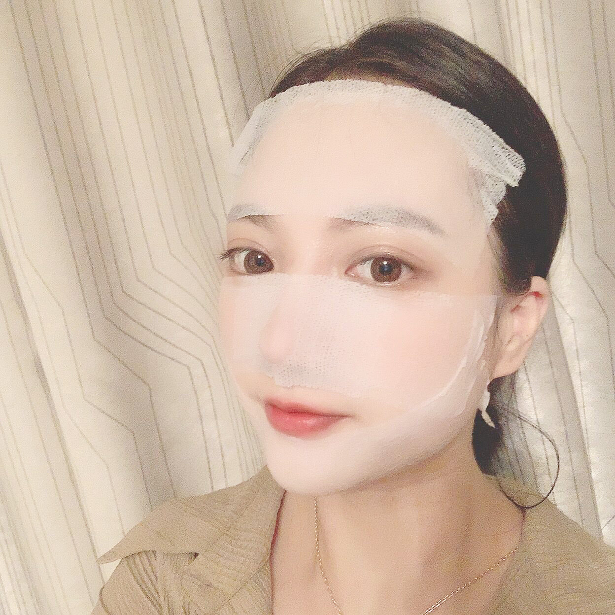 3包装木乃伊湿敷可拉伸脸部化妆棉 资葆化妆品化妆/美容工具