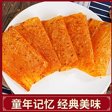 【4大包】平江大辣片香辣手撕豆皮[3元优惠券]-寻折猪