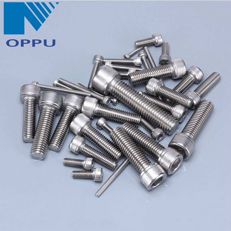 6-32 8-32牙 304不锈钢美制圆柱头内六角螺丝钉UNC英制杯头内六角 - 图0