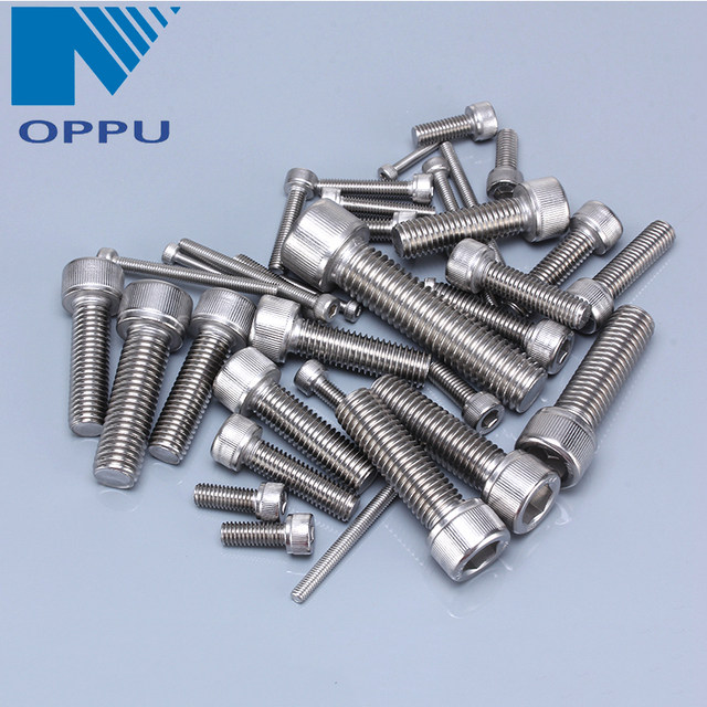 304 stainless steel cylindrical head hexagon screw