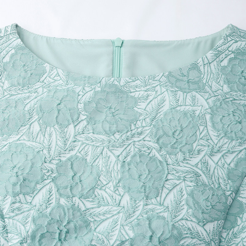 水墨青华2022秋装新品简约连衣裙 水墨青华连衣裙