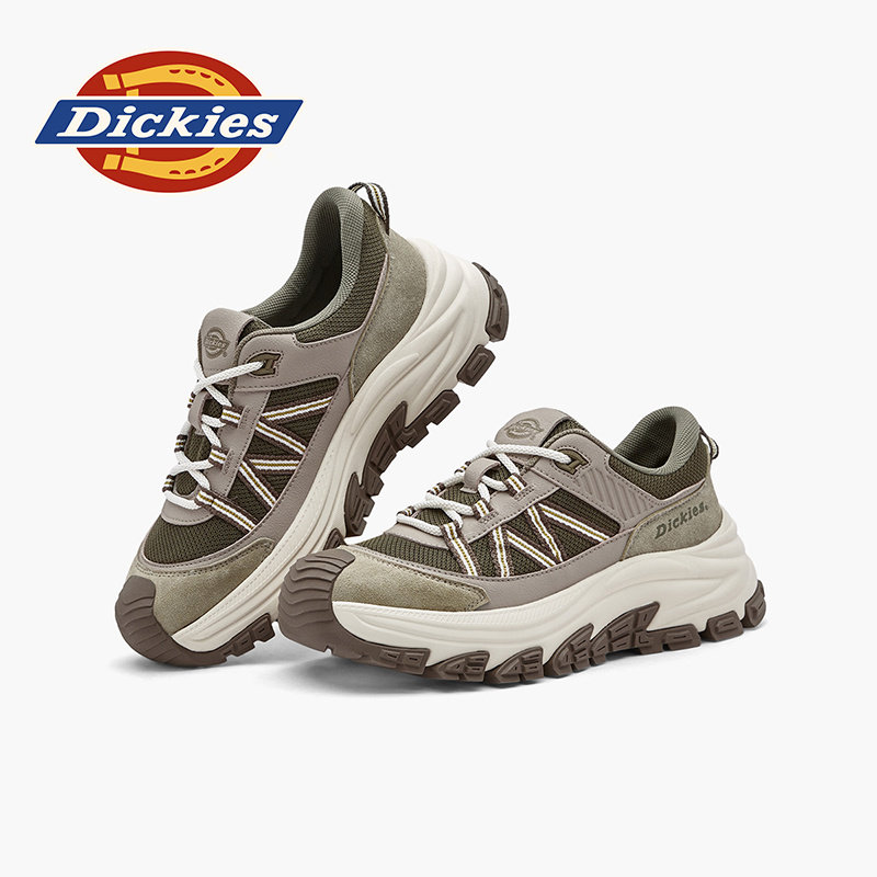 Dickies男鞋2025新款软底防滑耐磨户外登山鞋百搭运动休闲老爹鞋,淘宝优惠券,粉丝福利购,淘宝优惠卷