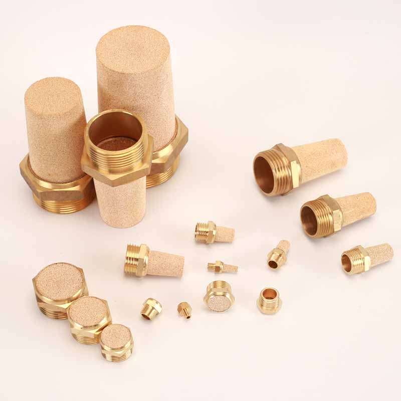 气动铜消声器平头/节流/长头消音器BSL-01/02/03/04/06降噪静音器,淘宝优惠券,粉丝福利购,淘宝优惠卷