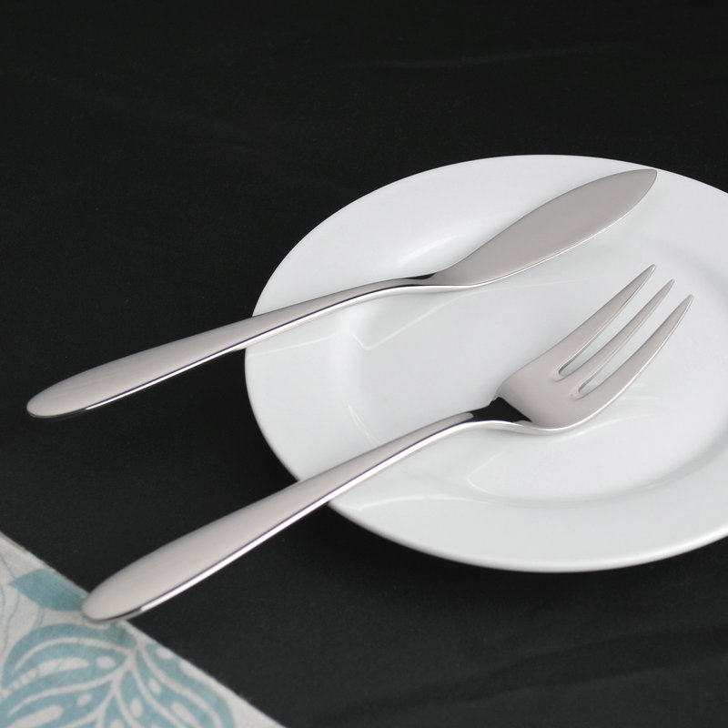 德国konner18/10不锈钢西餐具商用鱼刀鱼叉西餐叉甜品叉水果叉