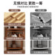 Light luxury solid wood corner coat rack floor-standing coat rack