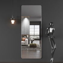 Acrylic soft mirror sticker wall self-adhesive dressing mirror full body home upholstered with fitting mirror bedroom HD mirror wall sticker