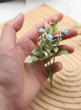 幸运草盆栽婚庆绿植居家塑料花