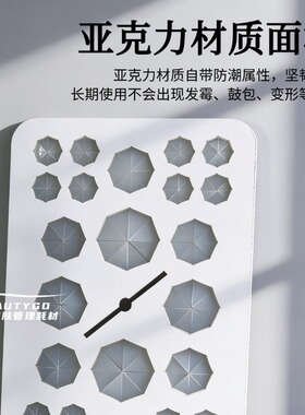 美容院化妆刷收纳架面膜刷晾晒架旋转亚克力晾干刷子多孔桌面摆放