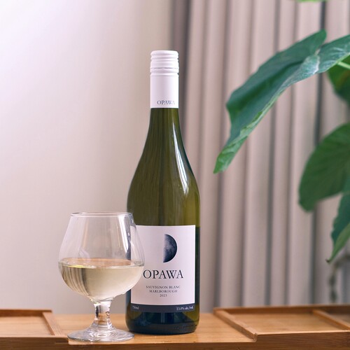 新西兰马尔堡烟雾之河长相思干白葡萄酒Sauvignon Blanc - 图2