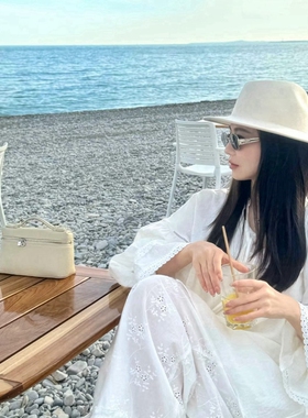 秋冬ins时尚博主款白色爵士帽礼帽羊毛毡帽简约走秀气质名媛女潮