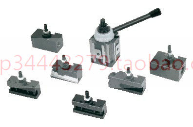 250-007切断刀夹107装方体车刀杆平面207切槽307切断407快换刀架 - 图0