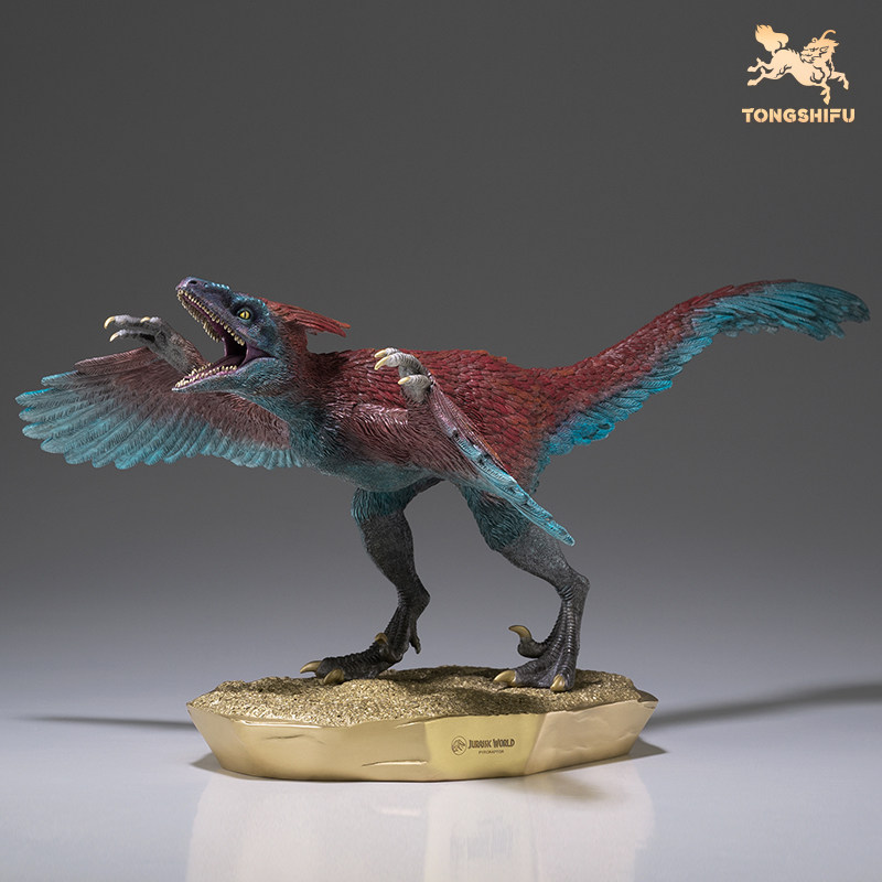 铜师傅 铜摆件《侏罗纪世界3》之火盗龙 恐龙桌面家居工艺装饰品,淘宝优惠券,粉丝福利购,淘宝优惠卷