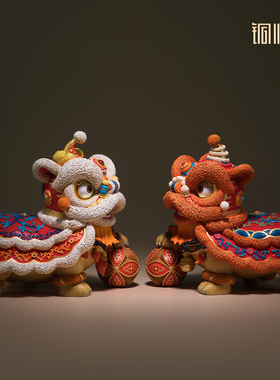 铜师傅《狮舞祥瑞》铜摆件