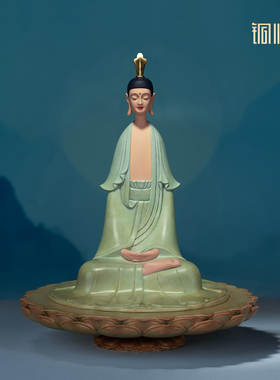 铜师傅《静悟》铜摆件