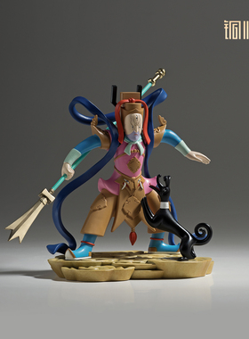 铜师傅《大闹天宫之二郎神》