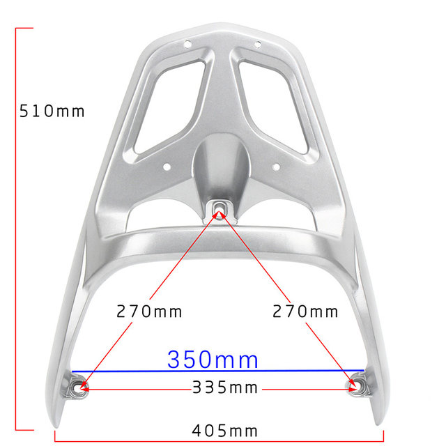 Rain Diamond Rain Diamond Rear Rack Cargo Rack