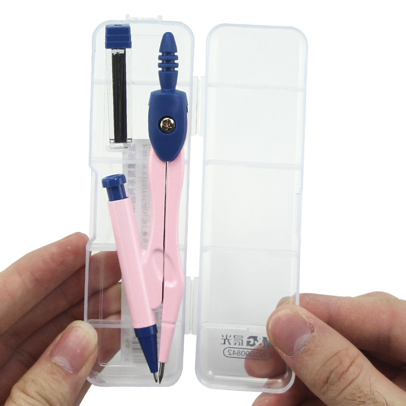 晨光米菲金属圆规小学生三四六年级数学初中生专用高颜值儿童学生用稳定耐用铁绘图制图尺子套装园规笔芯07mm,淘宝优惠券,粉丝福利购,淘宝优惠卷